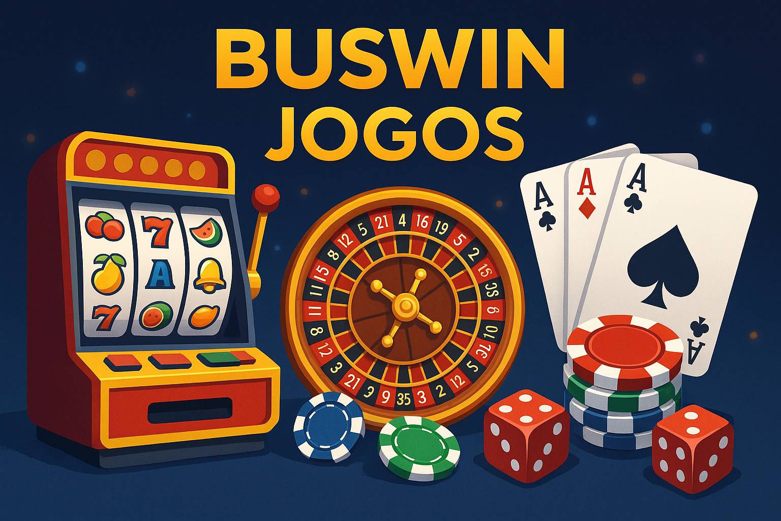 Jogos de cassino online inovadores e emocionantes na BUSWIN