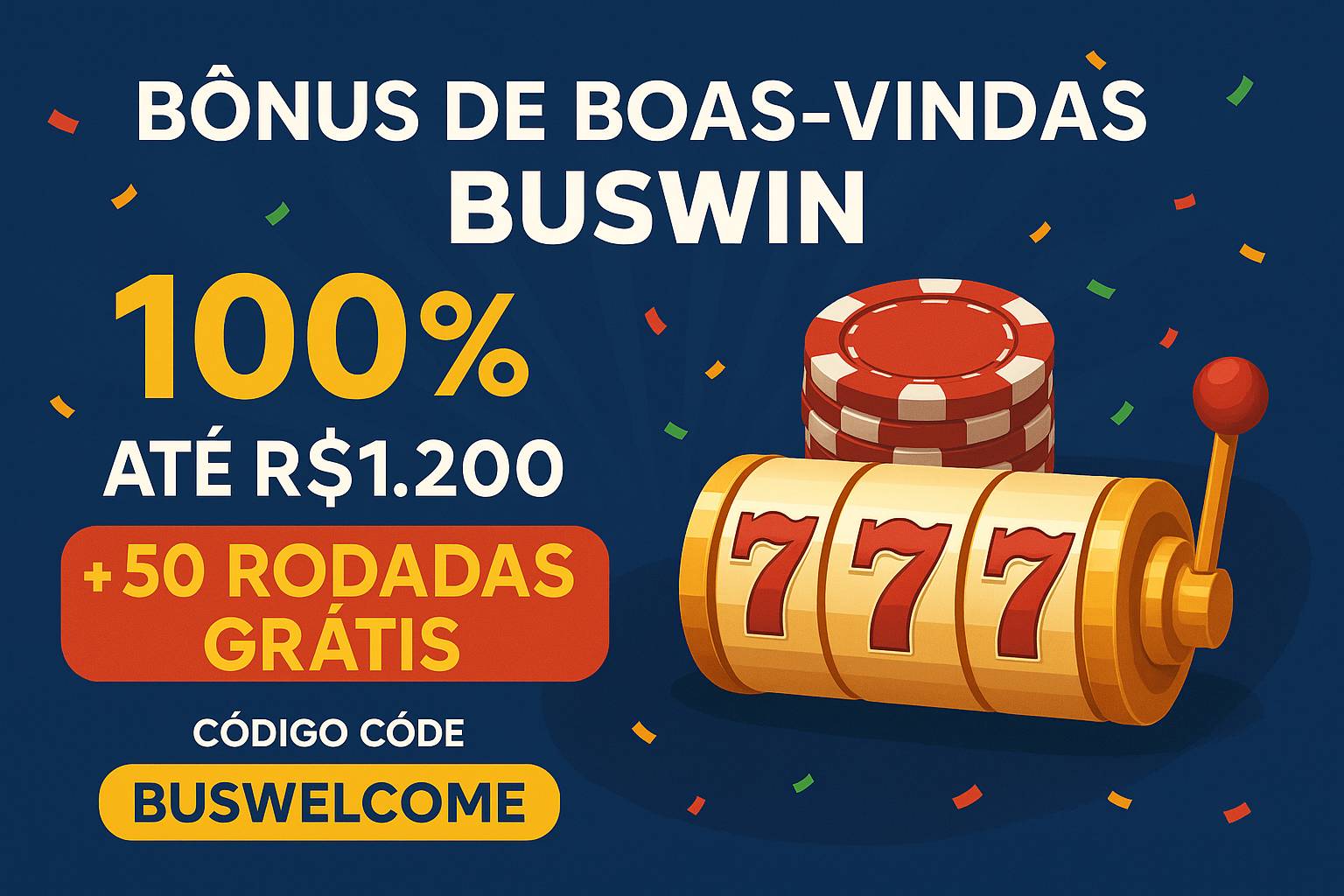 Criar uma nova Conta no plataforma BUSWIN