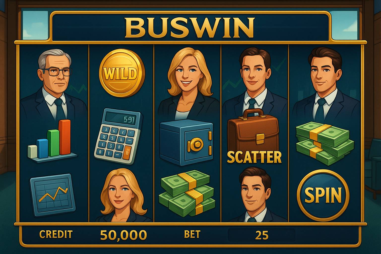 Explore o mundo das slot machines no BUSWIN Casino